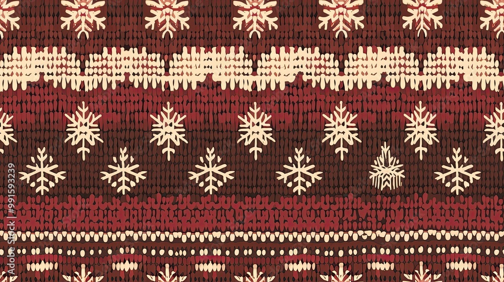 Festive Christmas sweater pattern Festive Christmas sweater pattern