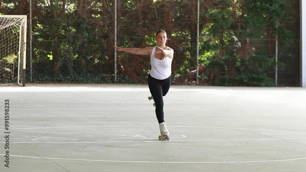 girl or young woman training figure skating, figure skater girl or young woman training figure skating, figure skater