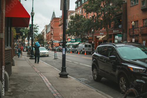 street in the city