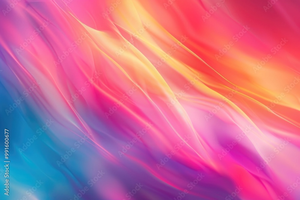 A close-up shot of a vibrant and abstract background with various colors and patterns A close-up shot of a vibrant and abstract background with various colors and patterns