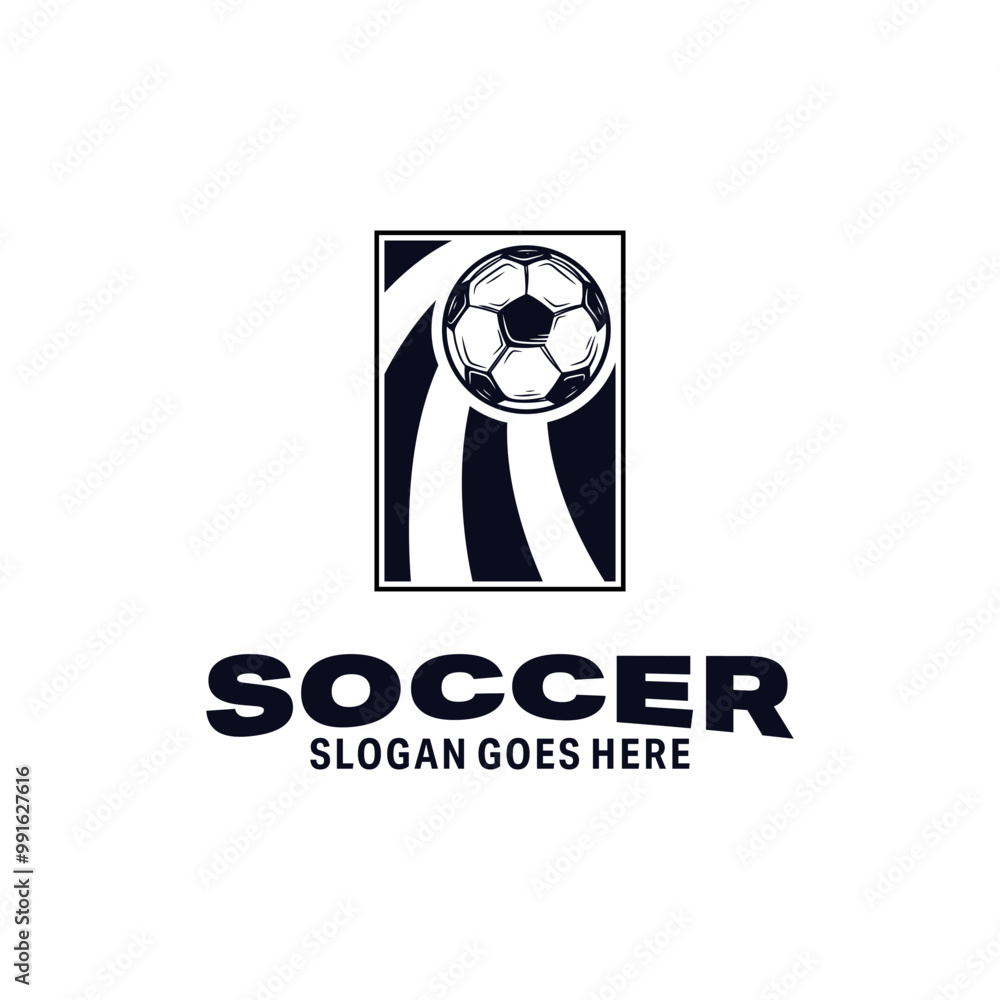 Obraz premium Soccer Logo or football club vector design