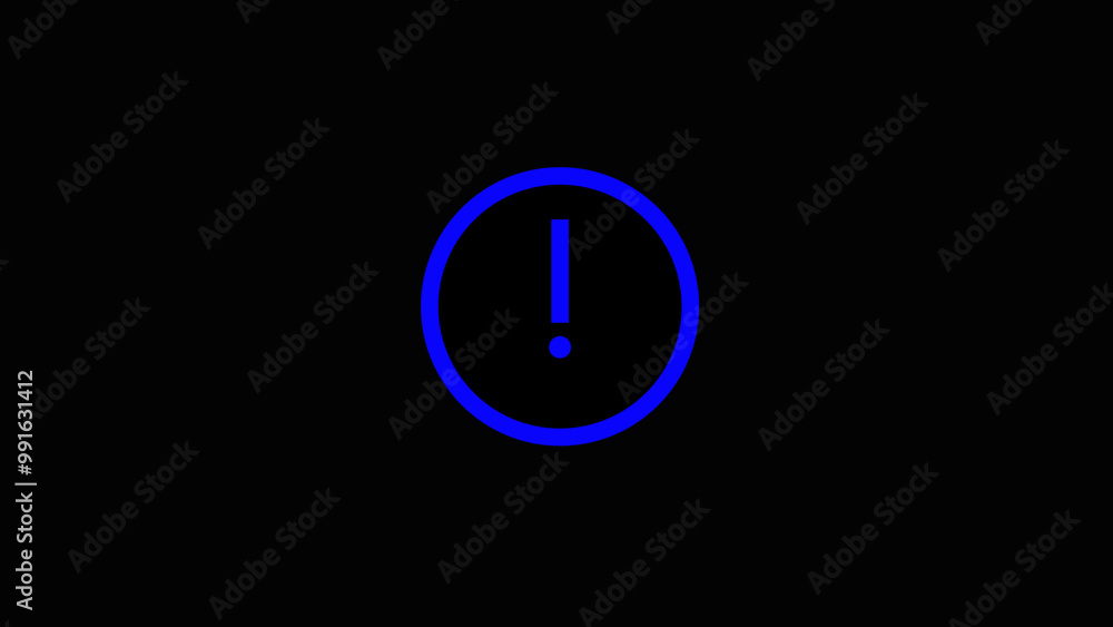 Neon exclamation mark. Icon set, sign, symbol, 3d illustration. Neon light text icon. Neon exclamation mark. Icon set, sign, symbol, 3d illustration. Neon light text icon.