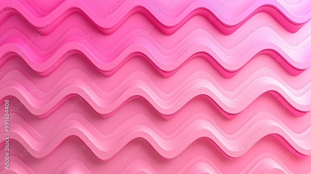Pink Wave Abstract Background Pink Wave Abstract Background