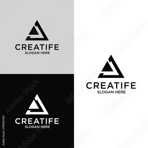 arrow logo vector logo
