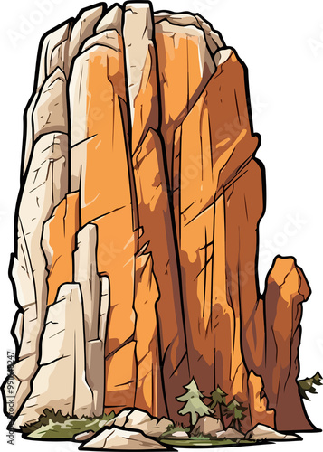 rock cliff
