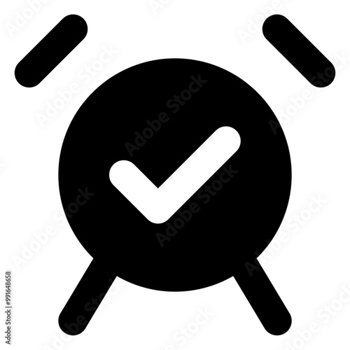 Alarm Clock Tick Icon