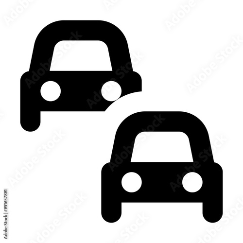 Cars Traffic Icon