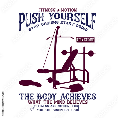 Gym fitness vector graphic resources