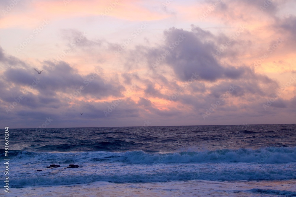 Fototapeta premium Sunrise on the beach