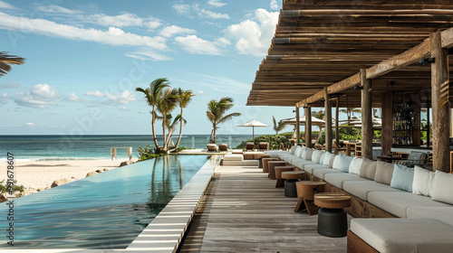  beach club with cabanas