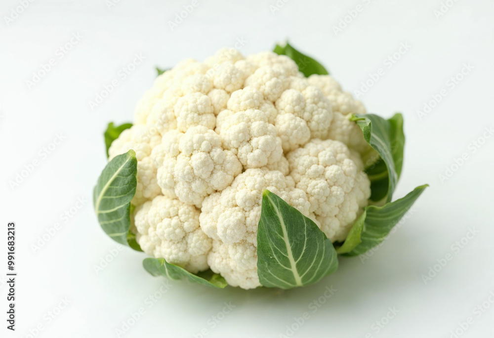 cauliflower isolated on white cauliflower isolated on white