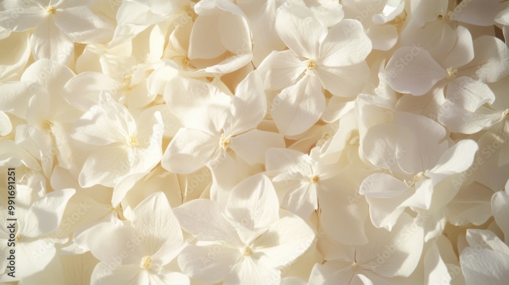 White flowers, delicate beauty. Generative AI White flowers, delicate beauty. Generative AI