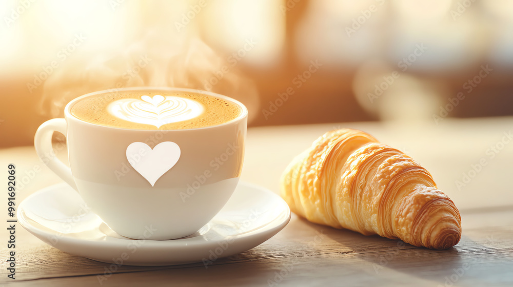 Design a rear view scene of a steamy cup of espresso on a saucer Design a rear view scene of a steamy cup of espresso on a saucer