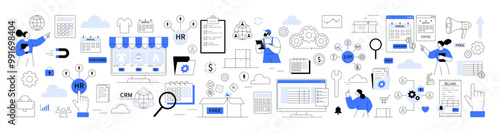 Cloud application subscription services and business software solutions. Business cloud applications, HR, ERP, CRM. Cloud computing, subscription services, software, e-commerce, and business tools
