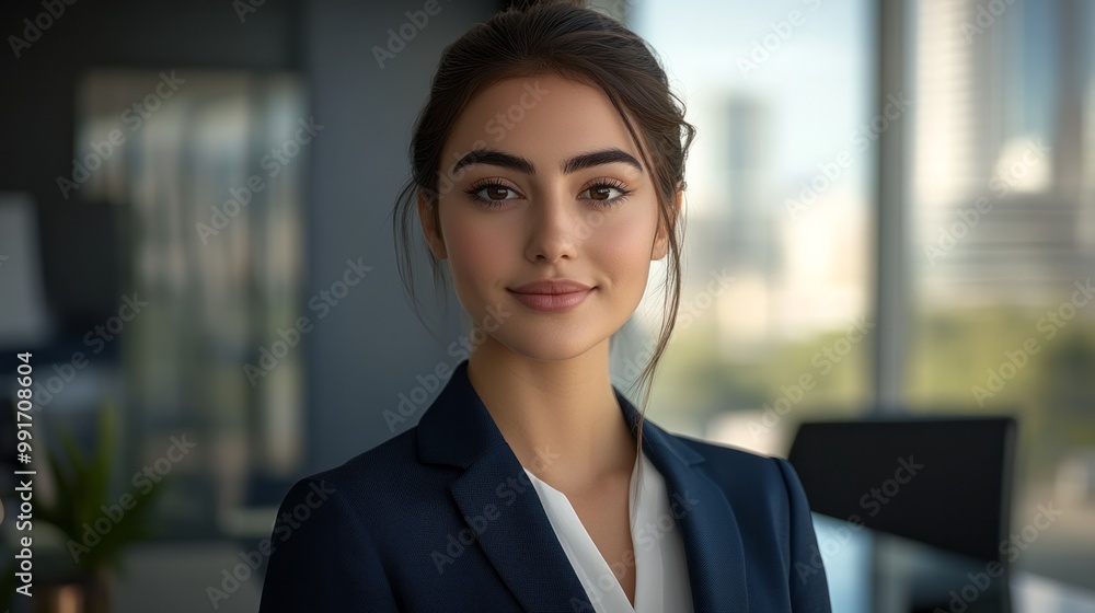 Confident Businesswoman in Suit - Portrait Photography Confident Businesswoman in Suit - Portrait Photography