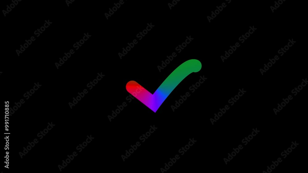 correct or right choice icon animation, check mark icon animation. ok , done, approbe correct or right choice icon animation, check mark icon animation. ok , done, approbe