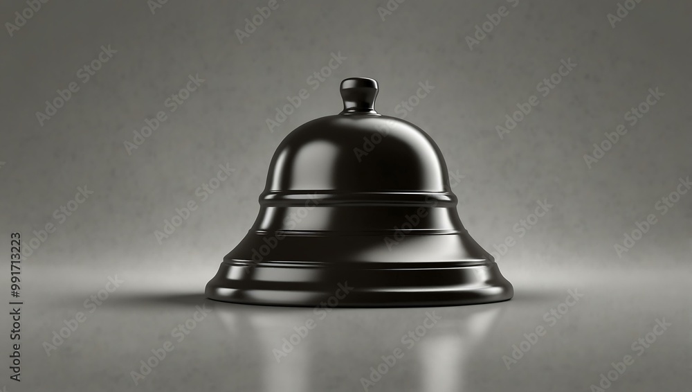 Hotel bell icon on a white background. Hotel bell icon on a white background.