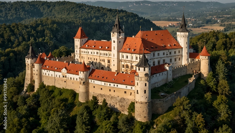 Hrad Pernstejn Castle in South Moravia (August 20, 2024). Hrad Pernstejn Castle in South Moravia (August 20, 2024).