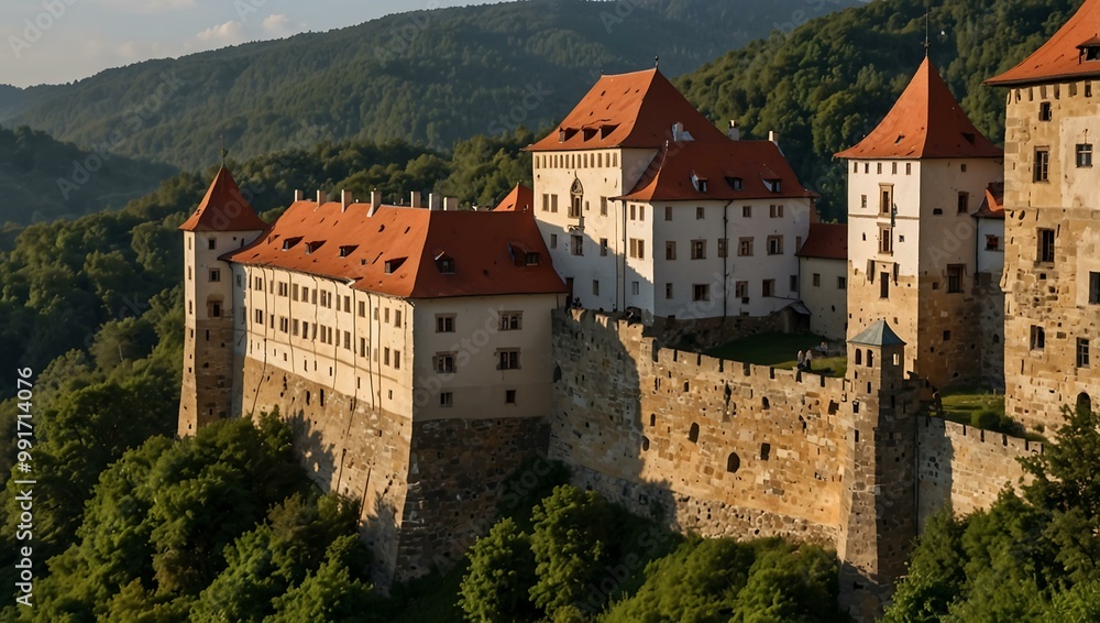 Hrad Pernstejn Castle in South Moravia (August 20, 2024). Hrad Pernstejn Castle in South Moravia (August 20, 2024).