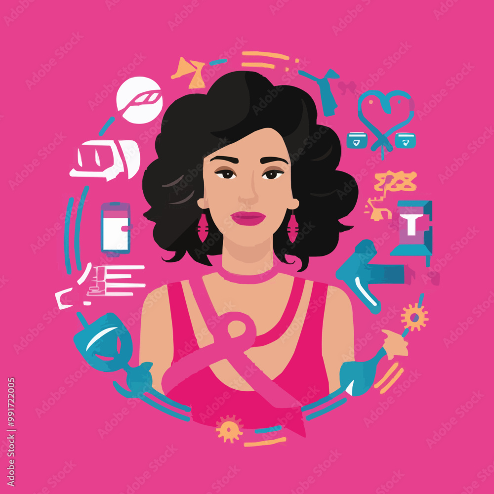 I have created few breast cancer vectors which are fully trademark checked and this is the best vector for this year. I have created few breast cancer vectors which are fully trademark checked and this is the best vector for this year.