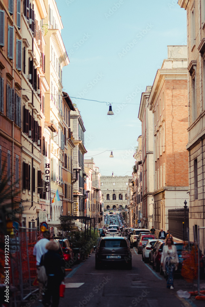 Fototapeta premium 20-09-2024 Roma, Italy : Roma during the autumn