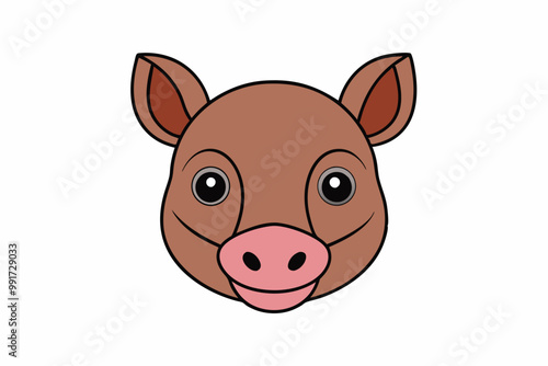 cartoon pig