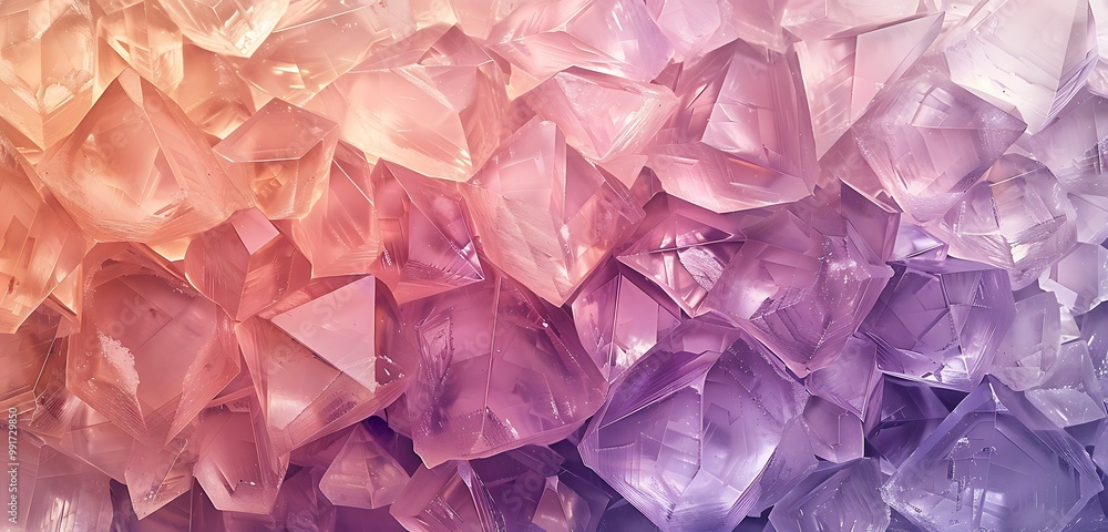 Crystal wall background in deep plum and pale peach, combining elegance with simplicity. Crystal wall background in deep plum and pale peach, combining elegance with simplicity.
