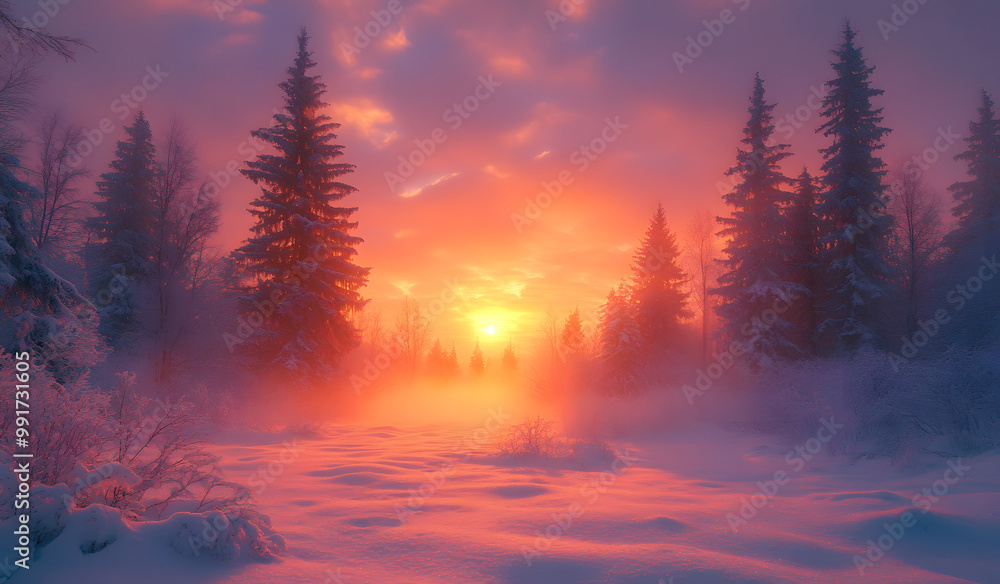 A Beautiful Winter Landscape with Snow-Covered Trees and a Calm Frozen Lake, Capturing the Serene Beauty of Nature in Winter, Featuring Crisp White Snow, Tranquility, and the Peaceful Atmosphere of a A Beautiful Winter Landscape with Snow-Covered Trees and a Calm Frozen Lake, Capturing the Serene Beauty of Nature in Winter, Featuring Crisp White Snow, Tranquility, and the Peaceful Atmosphere of a