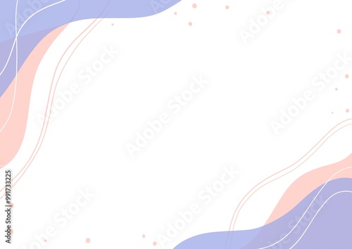 water wave shape ,line graphic pattern, illustration background template, purple art wallpaper