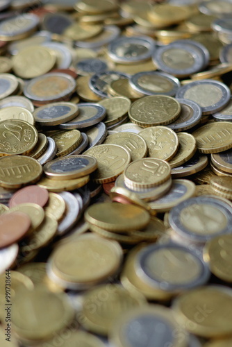 Geldmünzen Euro Cent