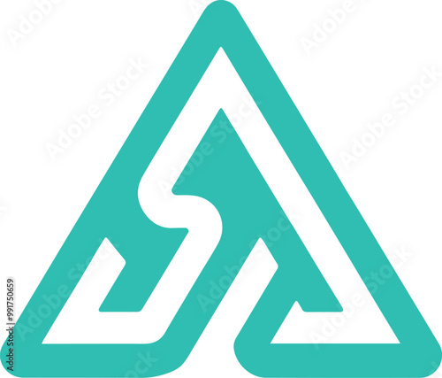 SA letter logo