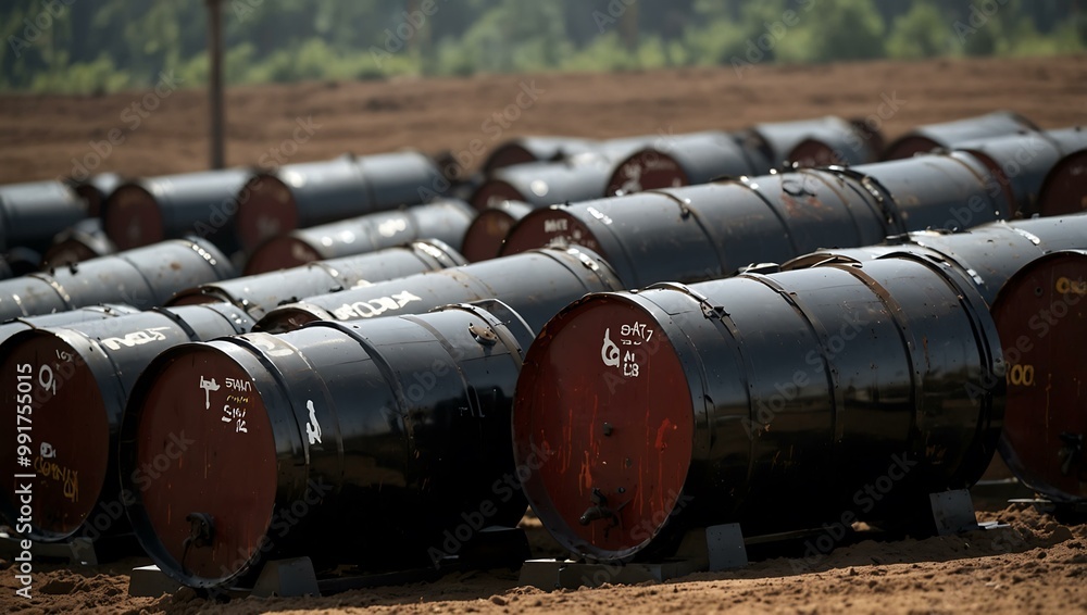 Oil prices drop as crude flows from barrels in an economic report. Oil prices drop as crude flows from barrels in an economic report.