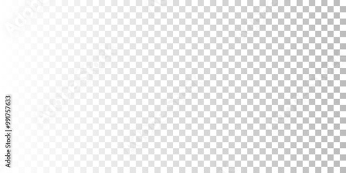 White gradient backdrop on transparency grid. Abstract vector background. Graphic element suitable for design or digital art.