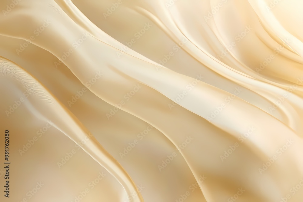 Soft and Warm Golden Smooth Fabric Background Soft and Warm Golden Smooth Fabric Background