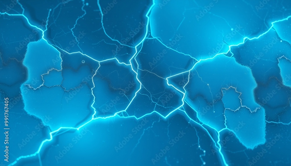 Shattered ice glowing green for mobile screens Shattered ice glowing green for mobile screens