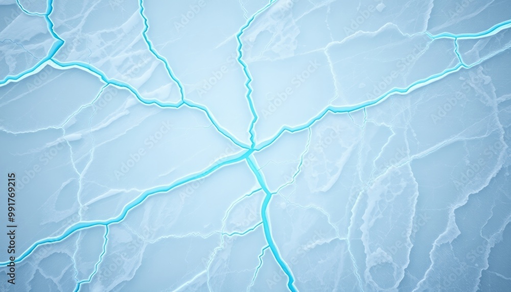 Cold, Jagged Ice with Glowing Fissures for Mobile Wallpaper Cold, Jagged Ice with Glowing Fissures for Mobile Wallpaper