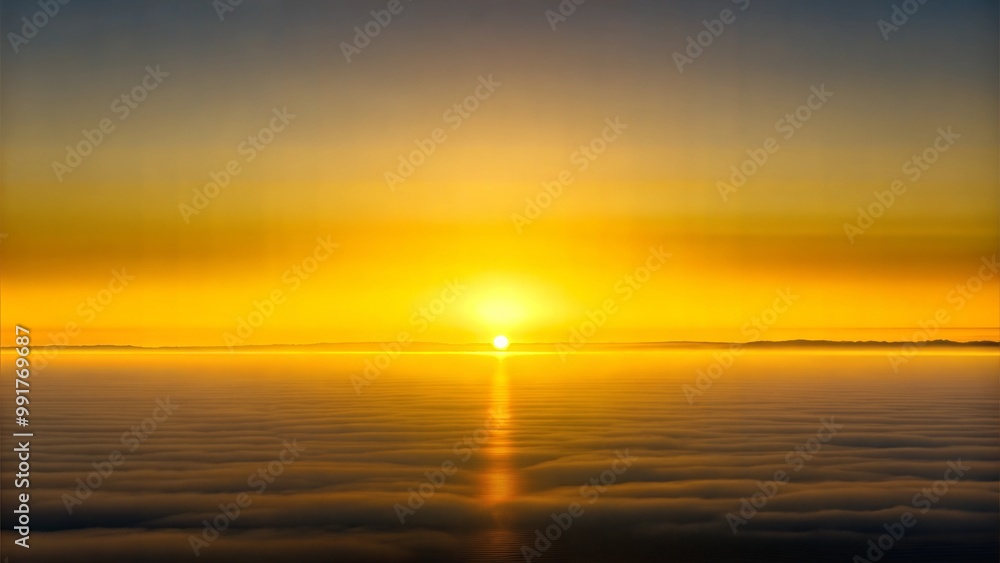 Obraz premium Distant Horizon with Soft Focus and Haze