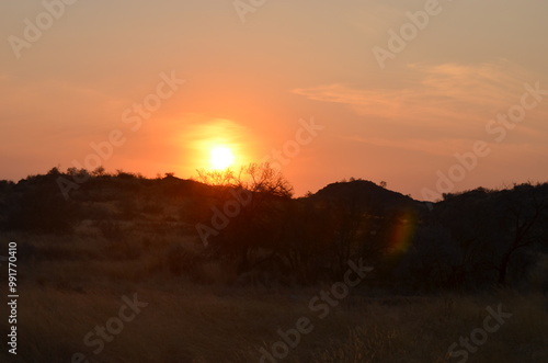 Sunset in Africa