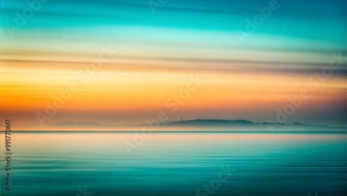 Distant Horizon with Soft Focus and Haze