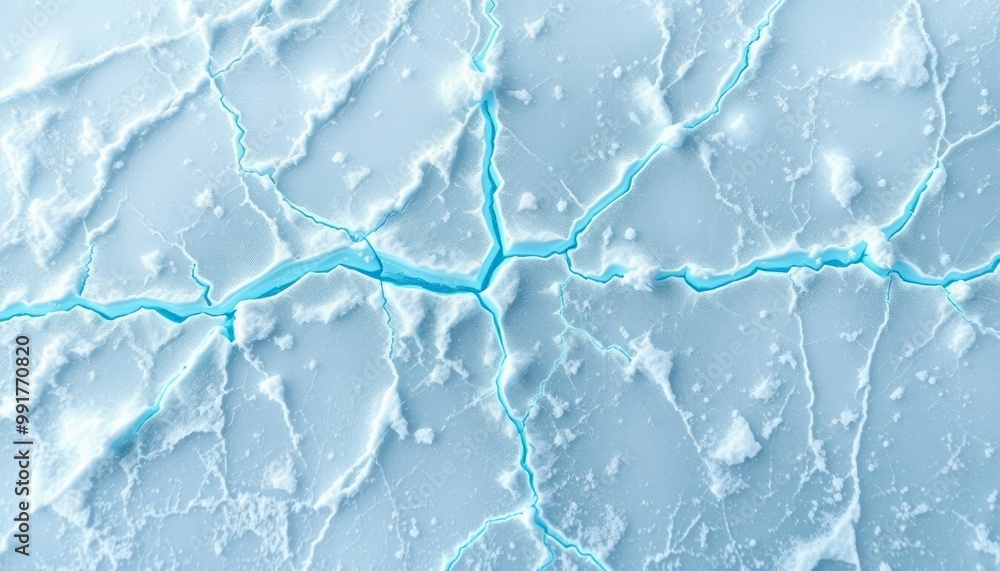 Shattered ice with luminous accents for mobile backgrounds Shattered ice with luminous accents for mobile backgrounds