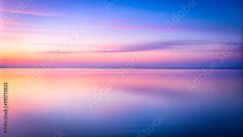 Soft Focus Horizon with Haze