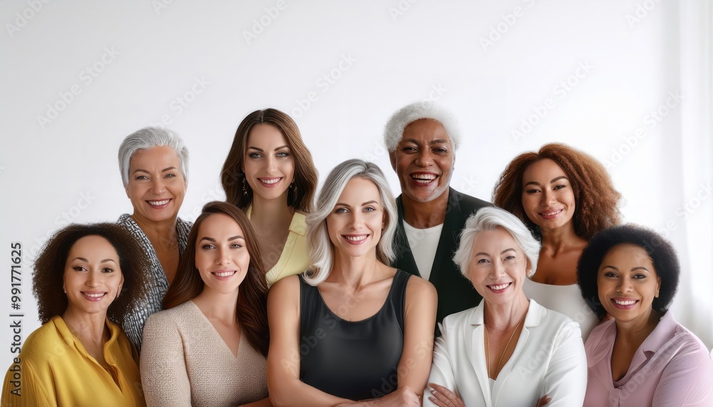 diverse group portrait with people of various ages ethnicities and abilities arranged diverse group portrait with people of various ages ethnicities and abilities arranged