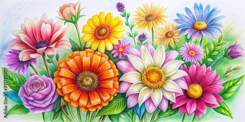 Simple and Easy Flower Drawings for Beginners - Creative Floral Illustrations and Sketches