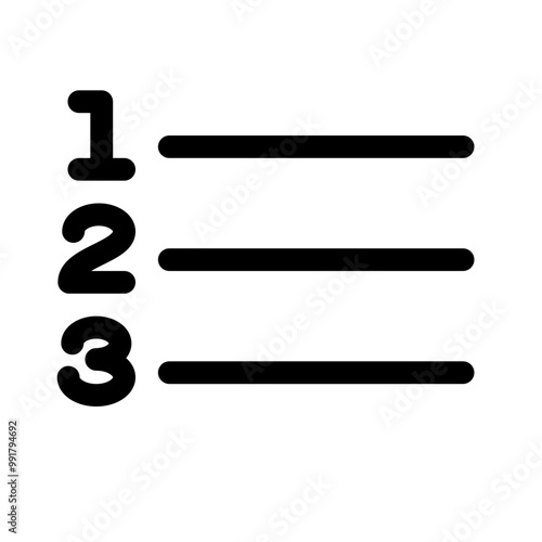Numbered List