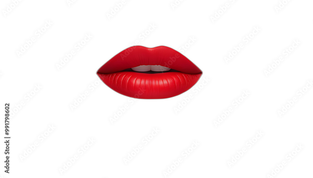 red lipstick isolated white background red lipstick isolated white background