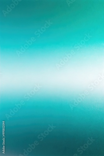 Wallpaper Mural Gradient of turquoise shades blending smoothly from top to bottom. Torontodigital.ca