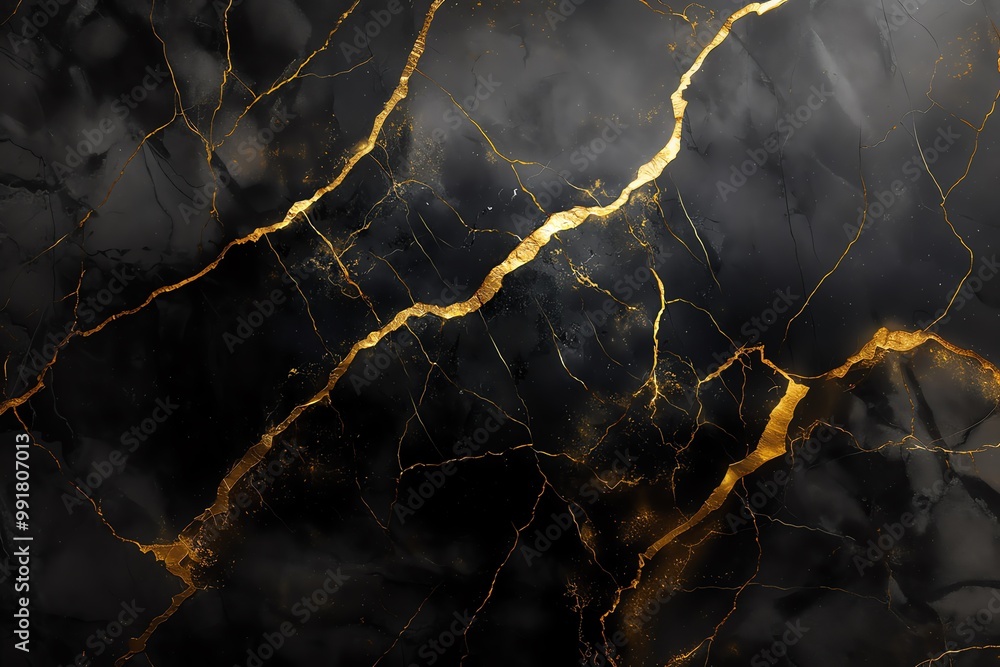 Luxurious black marble texture with striking gold veins. Perfect for backgrounds, design elements, and elegant interior decor. Luxurious black marble texture with striking gold veins. Perfect for backgrounds, design elements, and elegant interior decor.