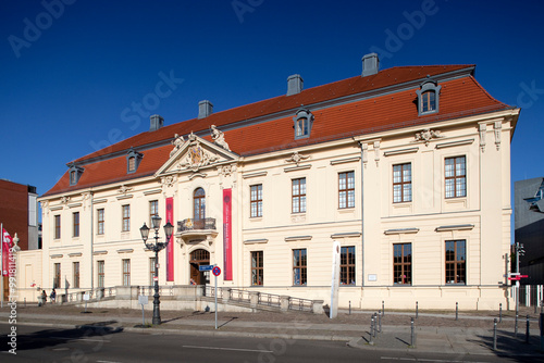 Entrance to the Collegienhaus Building at the Jewish Museum in Berlin