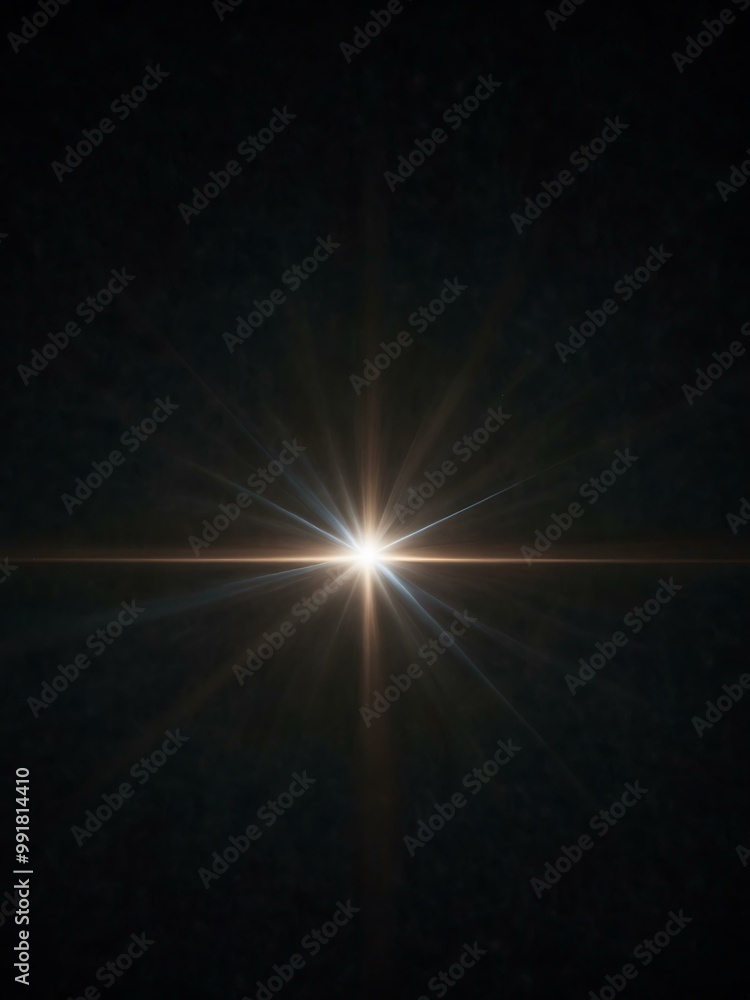 Sudden flash of light in a dark space. Sudden flash of light in a dark space.