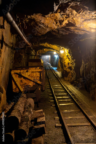 Uranium mine, Jachymov, Czech Republic photo